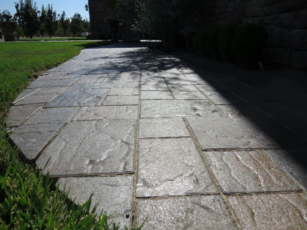 A picture of concrete leveling in Cupertino.