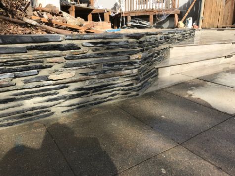 this image shows stacked stone in cupertino