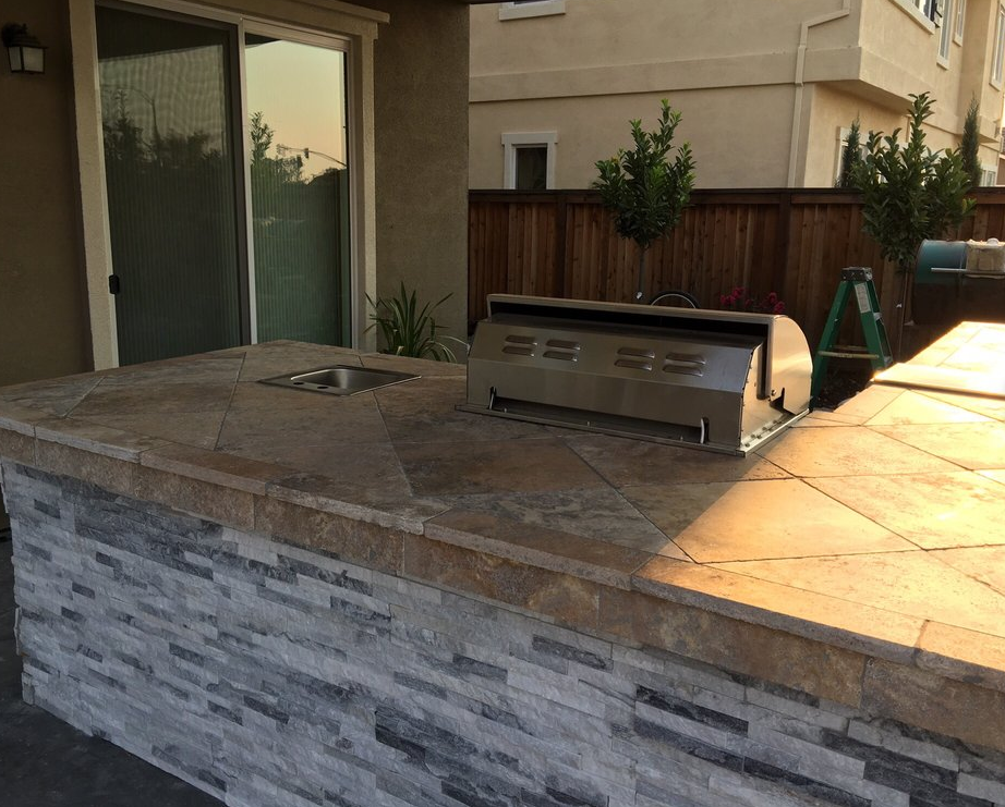 this is an image of concrete countertops in Cupertino
